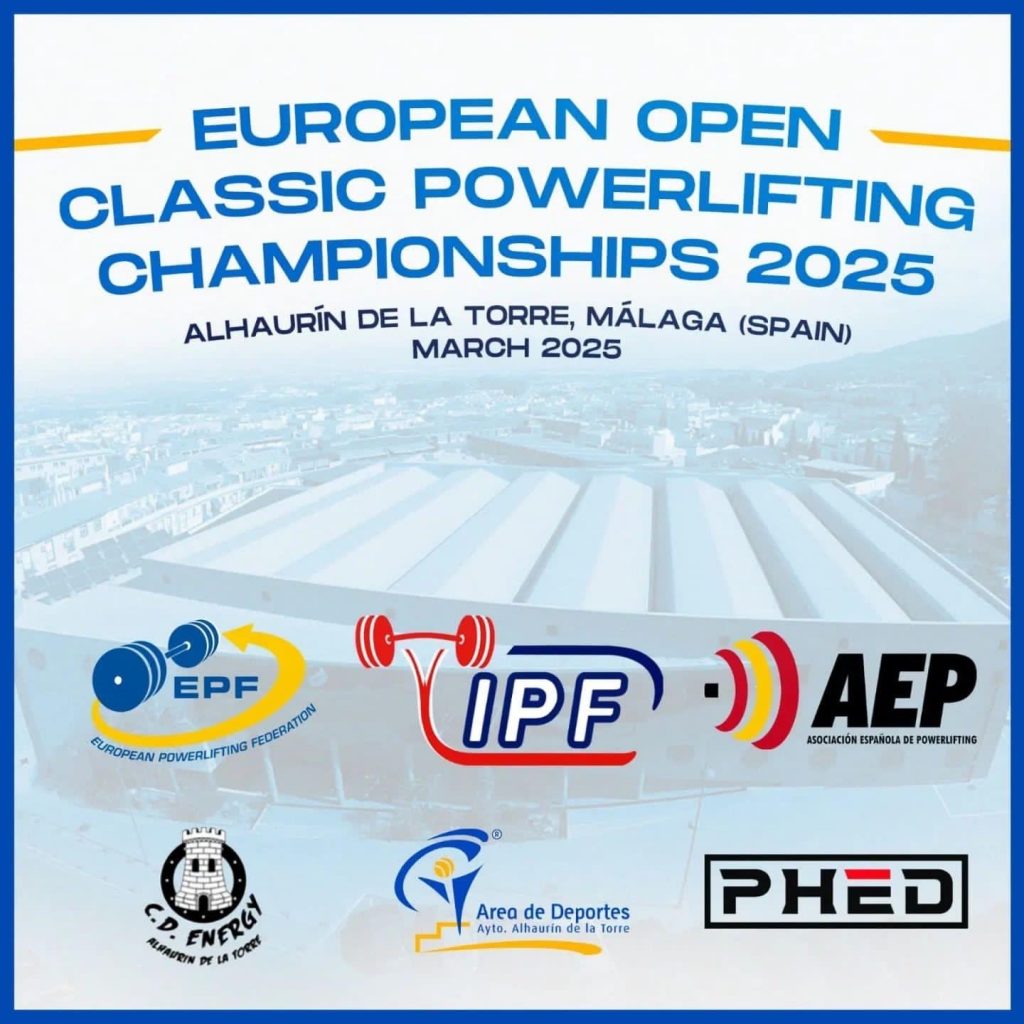 Europeo Powerlifting Raw 2025 Powerhispania